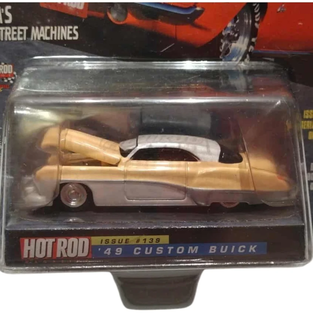 Racing Champions Hot Rod Magazine 1:64 #139 '49 Custom Buick Diecast 1 of 9,999!